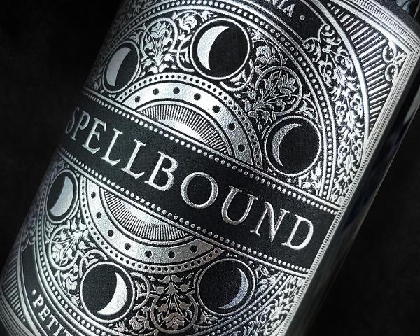 Spellbound – Hot stamped silver foil enhanced with embossing