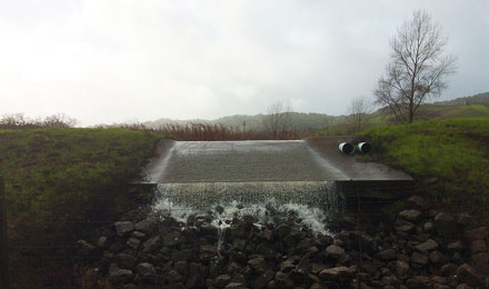 napa reservoir rain
